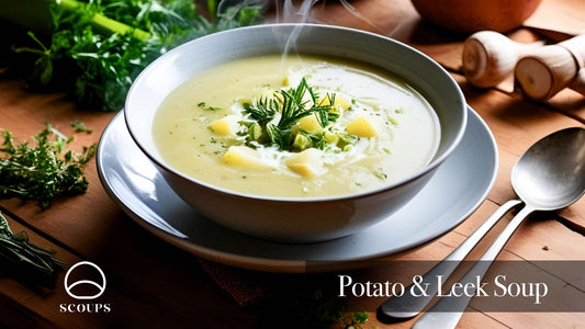 🍲 Potato & Leek Soup Recipe SCOUPS