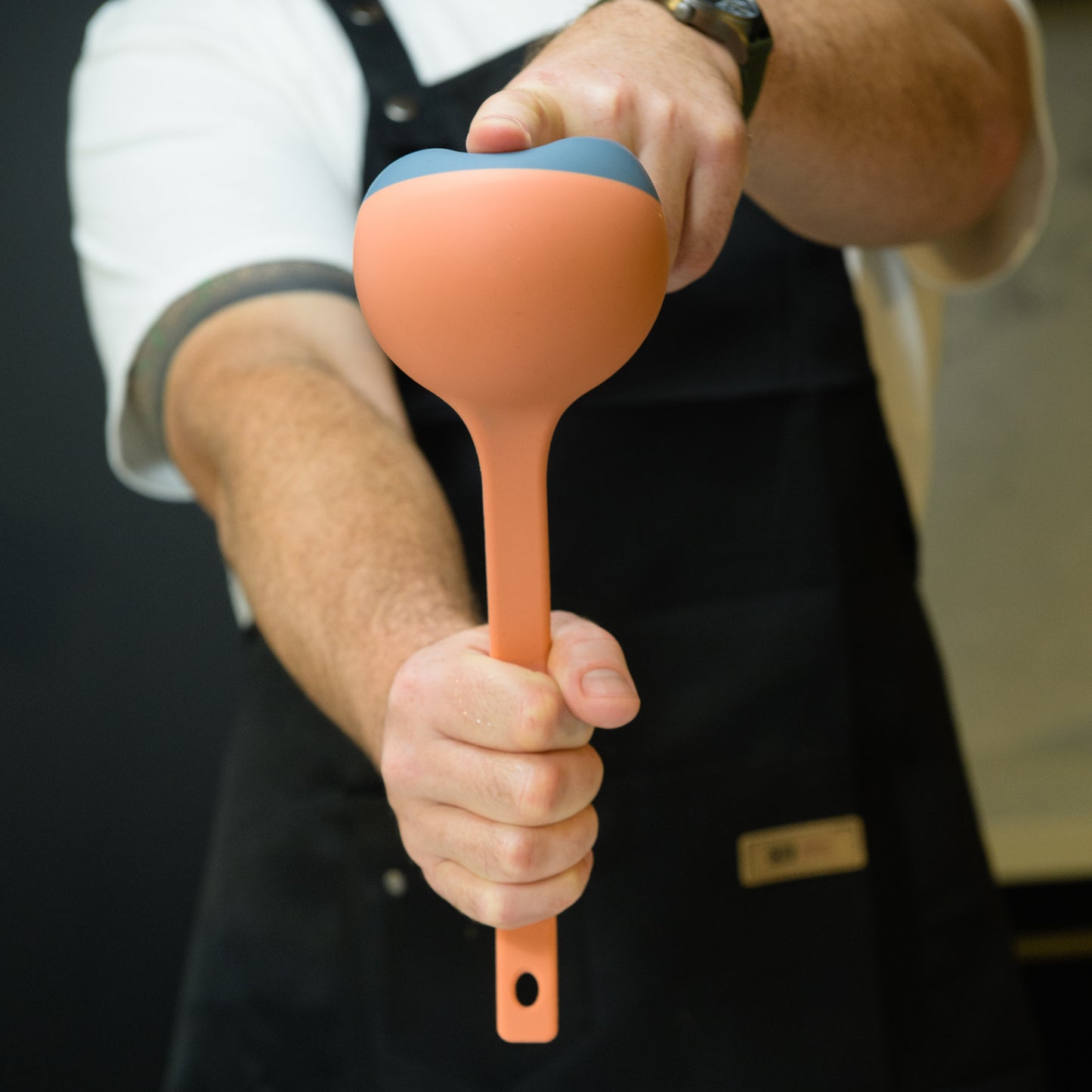 Be Right Back 3 Pack BRB - Set of 3 Color Silicone Kitchen LADLES