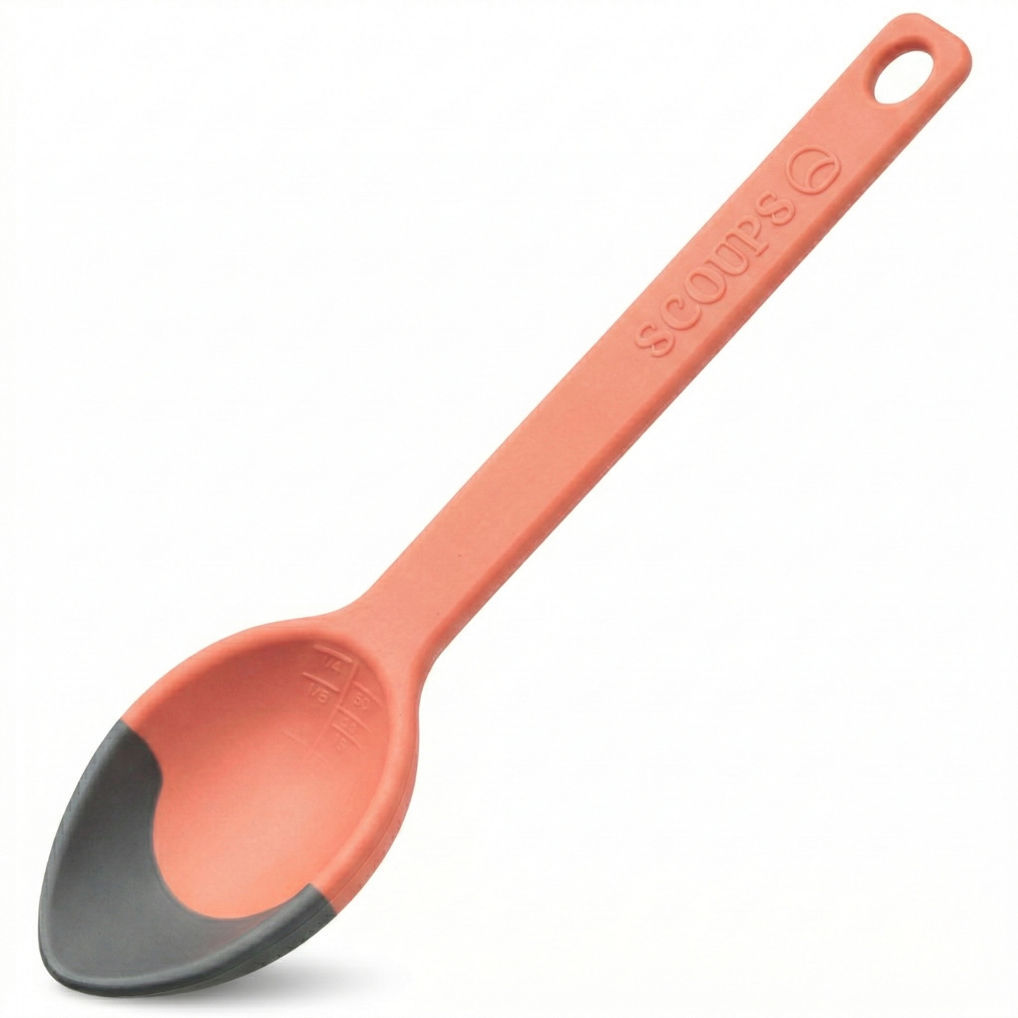 3 Wishes - Set of 3 Colors Silicone SERVING SPOONS - Blue, Red, Black