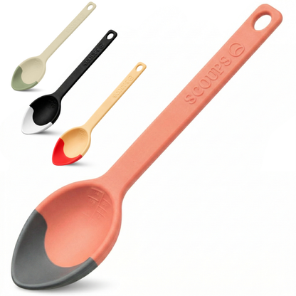 SERVING SPOON - SCOUPS Soft Tip Silicone Table Spoon - Sunset At Sea