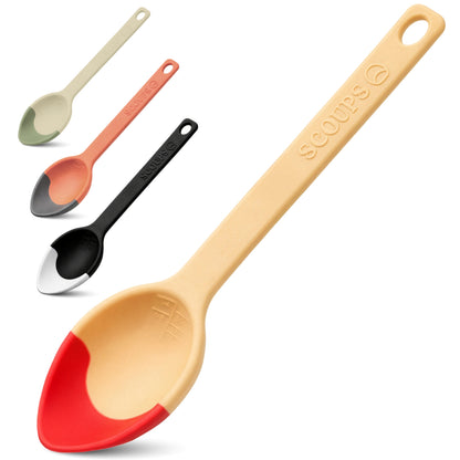 The Four Tops - Set of all 4 Colors Silicone SERVING SPOONS
