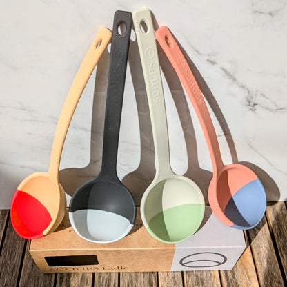 Four to the Floor - Set of all 4 Color Silicone Kitchen Ladles